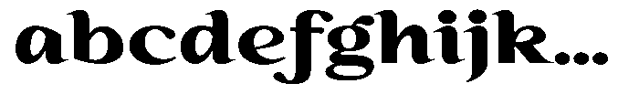 Kanellis Plain Black Extra Exp FONT