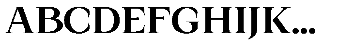 Kanellis Plain Bold Sem Exp Font UPPERCASE