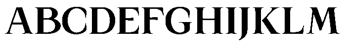 Kanellis Plain Bold Font UPPERCASE