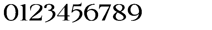 Kanellis Plain Expanded Font OTHER CHARS