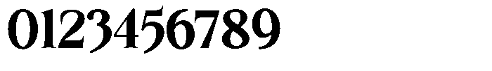 Kanellis Plain Extra Bold Semi Condensed Font OTHER CHARS
