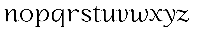 Kanellis Plain Extra Light Sem Exp Font LOWERCASE
