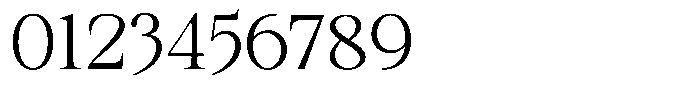 Kanellis Plain Extra Light Font OTHER CHARS