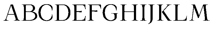 Kanellis Plain Light Font UPPERCASE