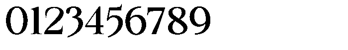 Kanellis Plain Medium Font OTHER CHARS