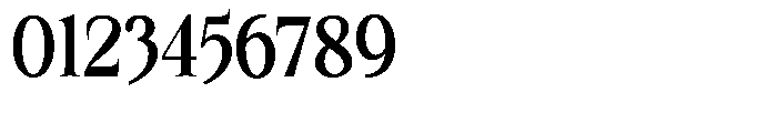 Kanellis Plain Sem Bold Condensed Font OTHER CHARS