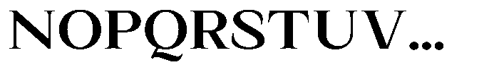 Kanellis Plain Sem Bold Exp Font UPPERCASE