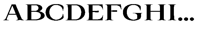 Kanellis Plain Sem Bold Extra Exp Font UPPERCASE