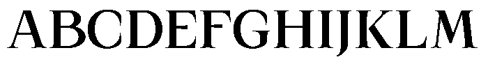Kanellis Plain Semi Bold Font UPPERCASE