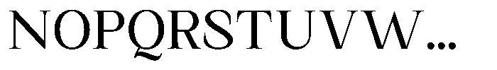 Kanellis Regular Font UPPERCASE