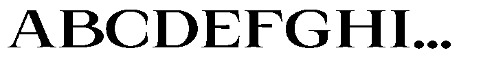 Kanellis Sem Bold Extra Exp Font UPPERCASE
