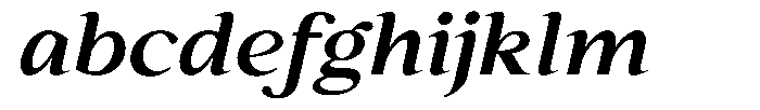 Kanellis Sem Bold Sem Exp Italic FONT