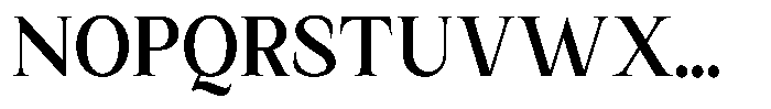 Kanellis Sem Bold Semi Condensed Font UPPERCASE