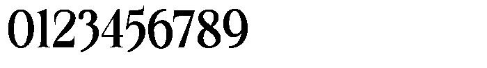 Kanellis Semi Bold Condensed Font OTHER CHARS