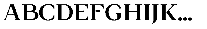 Kanellis Semi Bold Semi Expanded Font UPPERCASE