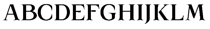 Kanellis Semi Bold Font UPPERCASE