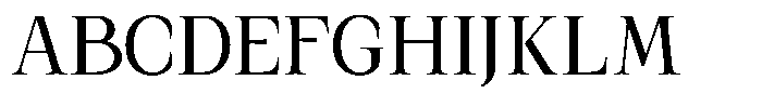 Kanellis Semi Condensed Font UPPERCASE