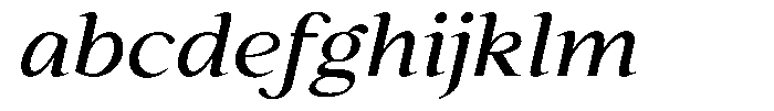 Kanellis Semi Expanded Italic FONT