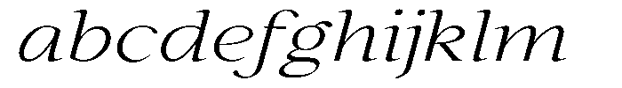 Kanellis Thin Extra Exp Italic FONT