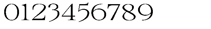 Kanellis Thin Extra Expanded Font OTHER CHARS