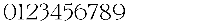 Kanellis Thin Semi Expanded Font OTHER CHARS