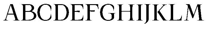 Kanellis Variable Plain Thin Font UPPERCASE
