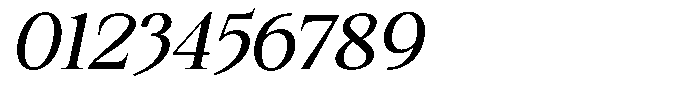 Kanellis Variable Thin Italic Font OTHER CHARS