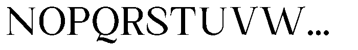 Kanellis Variable Thin Font UPPERCASE