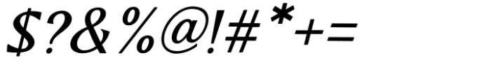 Kangen Serif Bold-Italic Font OTHER CHARS