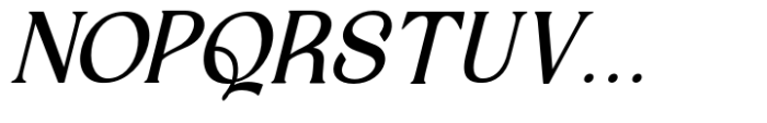 Kangen Serif Bold-Italic Font UPPERCASE