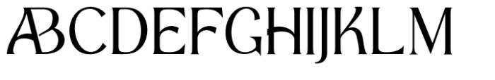 Kangen Serif Regular Font UPPERCASE