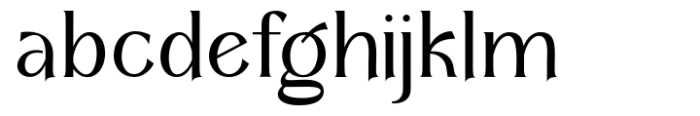 Kangen Serif Regular Font LOWERCASE