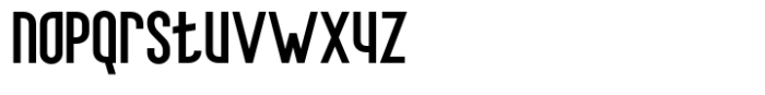 Kangu Regular Font LOWERCASE