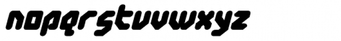 Kanister Oblique Font LOWERCASE