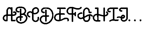 Kanita Aquieloz Regular Font UPPERCASE