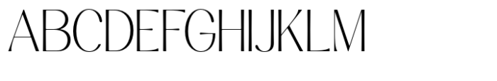 Kannesha Extra Light Font UPPERCASE
