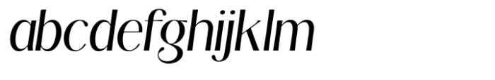 Kannesha Medium Italic FONT