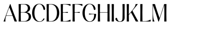 Kannesha Medium Font UPPERCASE