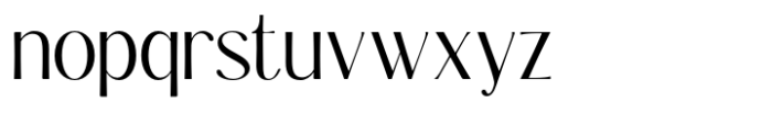 Kannesha Regular Font LOWERCASE