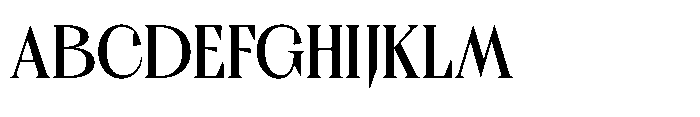 Kanoffe Dramed  Regular Font UPPERCASE