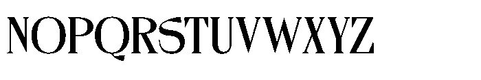 Kanoffe Dramed  Regular Font UPPERCASE