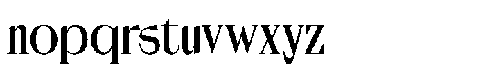 Kanoffe Dramed  Regular Font LOWERCASE