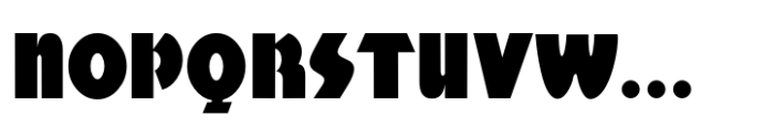 Kanona Regular JNL Font UPPERCASE