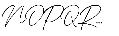 Kantilone Font UPPERCASE