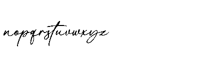 Kantilone Font LOWERCASE