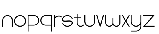 Kantome Regular Font LOWERCASE
