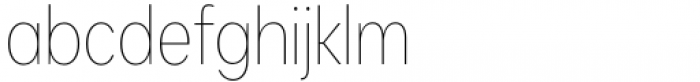Kanyon Condensed Hairline Font LOWERCASE