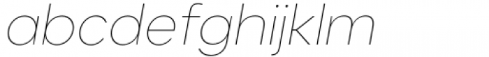 Kanyon Hairline Italic Font LOWERCASE