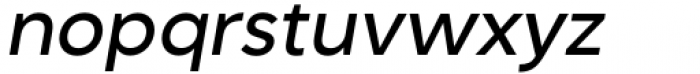 Kanyon Medium Italic Font LOWERCASE