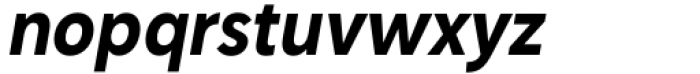Kanyon Narrow Bold Italic Font LOWERCASE